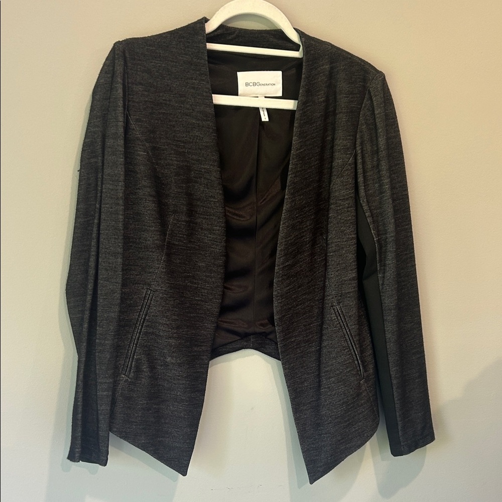 BCBGeneration Women's Charcoal Blazer